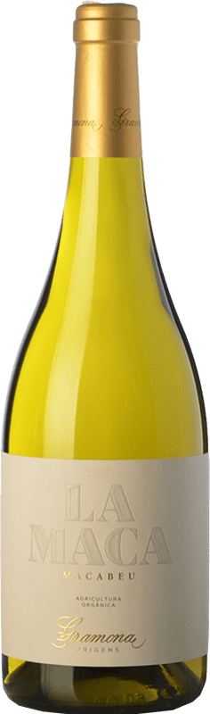 Free Shipping | White wine Gramona La Maca Aged D.O. Penedès Catalonia Spain Macabeo 75 cl