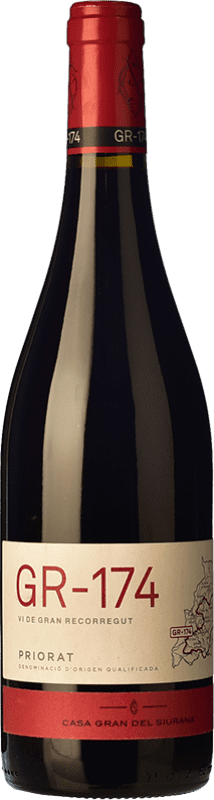 12,95 € Free Shipping | Red wine Gran del Siurana GR-174 Joven D.O.Ca. Priorat Catalonia Spain Merlot, Syrah, Grenache, Cabernet Sauvignon, Carignan Bottle 75 cl