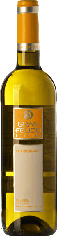 Envio grátis | Vinho branco Gran Feudo Edición D.O. Navarra Navarra Espanha Chardonnay 75 cl