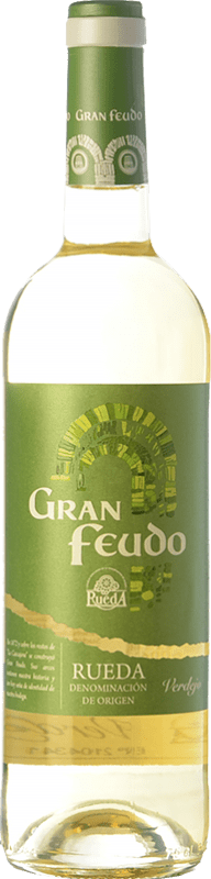 7,95 € | White wine Gran Feudo D.O. Rueda Castilla y León Spain Verdejo Bottle 75 cl
