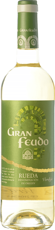 8,95 € | Vin blanc Gran Feudo D.O. Rueda Castille et Leon Espagne Verdejo 75 cl