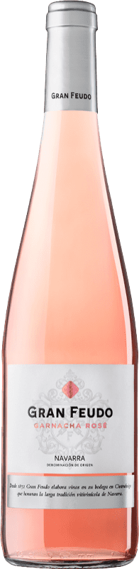 5,95 € | Rosé wine Gran Feudo Young D.O. Navarra Navarre Spain Grenache Bottle 75 cl