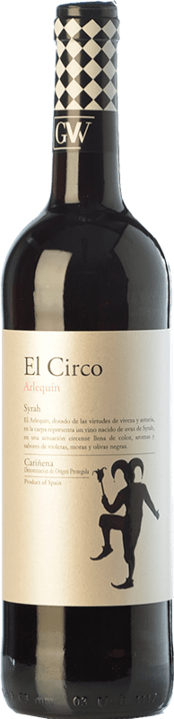 Spedizione Gratuita | Vino rosso Grandes Vinos El Circo Arlequín Giovane D.O. Cariñena Aragona Spagna Syrah 75 cl