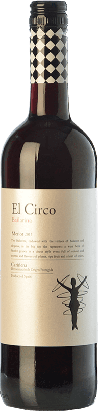 4,95 € 免费送货 | 红酒 Grandes Vinos El Circo Bailarina 年轻的 D.O. Cariñena