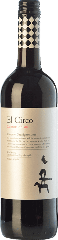 Бесплатная доставка | Красное вино Grandes Vinos El Circo Contorsionista молодое D.O. Cariñena Арагон Испания Cabernet Sauvignon — Каберне Совиньон 75 cl
