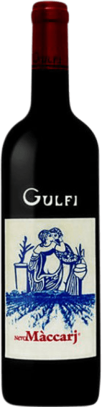 Free Shipping | Red wine Cantina Gulfi NeroMàccarj I.G.T. Terre Siciliane Sicily Italy Nero d'Avola Organic 75 cl