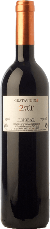 26,95 € | Red wine Gratavinum 2·pi·r Aged D.O.Ca. Priorat Catalonia Spain Syrah, Grenache, Cabernet Sauvignon, Carignan 75 cl