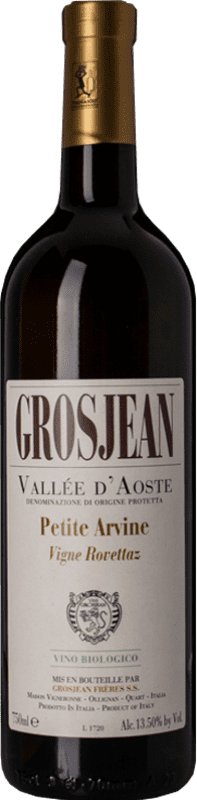 25,95 € Free Shipping | White wine Grosjean Vigne Rovettaz D.O.C. Valle d'Aosta Valle d'Aosta Italy Petite Arvine Bottle 75 cl