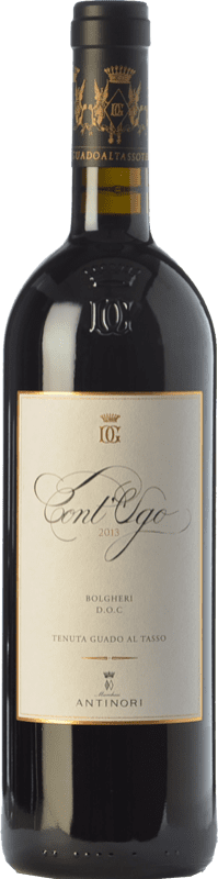 37,95 € | Red wine Guado al Tasso Cont'Ugo D.O.C. Bolgheri Tuscany Italy Merlot Bottle 75 cl