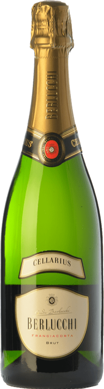 送料無料 | 白スパークリングワイン Berlucchi Cellarius Brut D.O.C.G. Franciacorta ロンバルディア イタリア Pinot Black, Chardonnay 75 cl