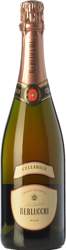 Free Shipping | Rosé Sparkling Wine Berlucchi Cellarius Rosé D.O.C.G. Franciacorta Lombardia Italy Pinot Noir, Chardonnay 75 cl