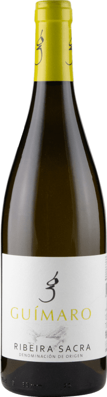 15,95 € | Vin Blanc Guímaro D.O. Ribeira Sacra Galice Espagne Torrontés, Godello, Loureiro, Treixadura, Albariño — Albarinho 75 cl
