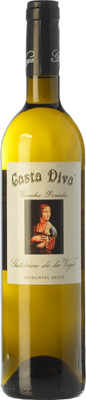 12,95 € | 白酒 Gutiérrez de la Vega Casta Diva Cosecha Dorada D.O. Alicante 巴伦西亚社区 西班牙 Muscat 75 cl