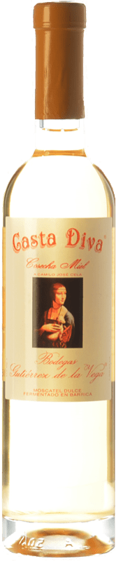 Envio grátis | Vinho doce Gutiérrez de la Vega Casta Diva Cosecha Miel D.O. Alicante Comunidade Valenciana Espanha Mascate Garrafa Medium 50 cl