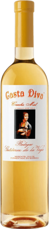 Envoi gratuit | Vin Doux Gutiérrez de la Vega Casta Diva Cosecha — Récolte D.O. Alicante Communauté valencienne Espagne Moscatel — Muscat Bouteille Medium 50 cl Miel