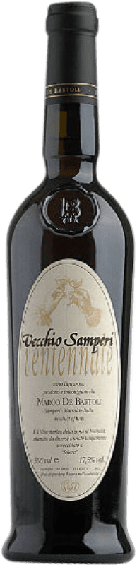 99,95 € Kostenloser Versand | Likörwein Marco de Bartoli Samperi Ventennali Vecchio Gereift D.O.C. Marsala Medium Flasche 50 cl