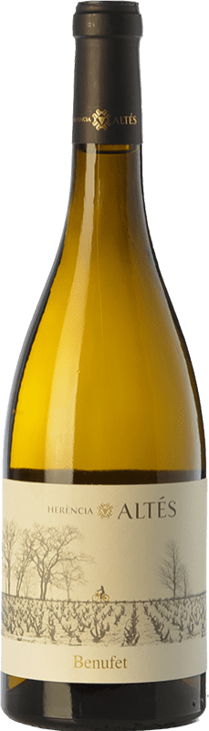 13,95 € Envio grátis | Vinho branco Herència Altés Benufet Crianza D.O. Terra Alta