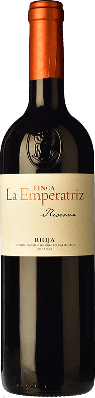 Бесплатная доставка | Красное вино Hernáiz La Emperatriz Резерва D.O.Ca. Rioja Ла-Риоха Испания Tempranillo — Темпранильо, Garnacha — Гренаш, Graciano — Грасиано, Viura — Виура 75 cl