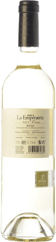7,95 € Free Shipping | White wine Hernáiz La Emperatriz Joven D.O.Ca. Rioja The Rioja Spain Viura Bottle 75 cl