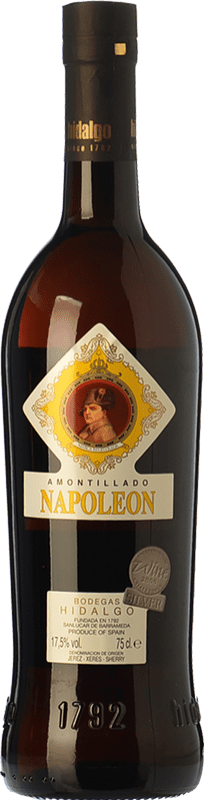 13,95 € | Fortified wine La Gitana Amontillado Napoleón D.O. Manzanilla-Sanlúcar de Barrameda Andalusia Spain Palomino Fino 75 cl