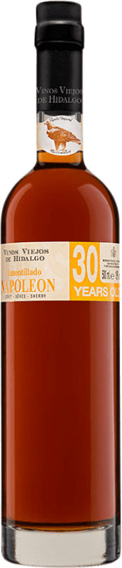96,95 € Envío gratis | Vino generoso La Gitana Amontillado Viejo Napoleón Very Old Rare Sherry VORS D.O. Jerez-Xérès-Sherry 30 Años Botella Medium 50 cl
