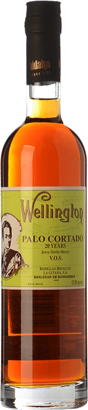 49,95 € | Fortified wine La Gitana Palo Cortado Wellington V.O.S. D.O. Manzanilla-Sanlúcar de Barrameda Andalusia Spain Palomino Fino 20 Years Bottle 75 cl