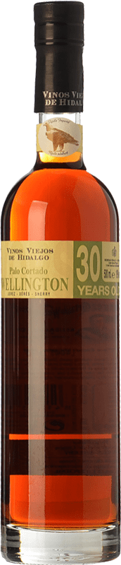 Spedizione Gratuita | Vino fortificato La Gitana Palo Cortado Wellington Very Old Rare Sherry VORS D.O. Manzanilla-Sanlúcar de Barrameda Andalusia Spagna Palomino Fino 30 Anni Bottiglia Medium 50 cl