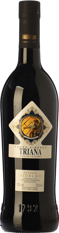 17,95 € | Sweet wine La Gitana PX Triana D.O. Manzanilla-Sanlúcar de Barrameda Andalusia Spain Pedro Ximénez Bottle 75 cl
