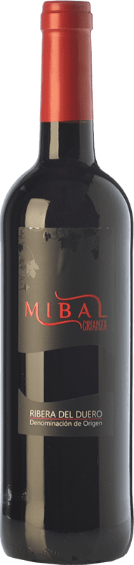 11,95 € | 红酒 Hornillos Ballesteros Mibal 年轻的 D.O. Ribera del Duero 卡斯蒂利亚莱昂 西班牙 Tempranillo 75 cl