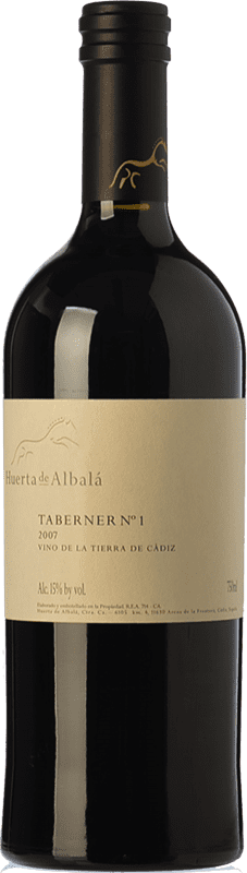 107,95 € Envío gratis | Vino tinto Huerta de Albalá Taberner Nº 1 Crianza I.G.P. Vino de la Tierra de Cádiz