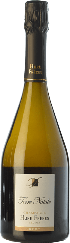 Free Shipping | White sparkling Huré Frères Terre Natale A.O.C. Champagne Champagne France Pinot Black, Chardonnay, Pinot Meunier 75 cl