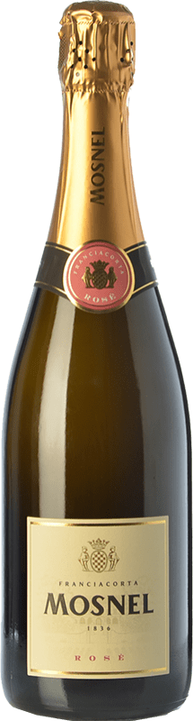 29,95 € | Розовое игристое Il Mosnel Rosé брют D.O.C.G. Franciacorta Ломбардии Италия Pinot Black, Chardonnay, Pinot White 75 cl