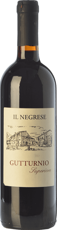 Kostenloser Versand | Rotwein Il Negrese Fermo D.O.C. Gutturnio Emilia-Romagna Italien Barbera, Croatina 75 cl