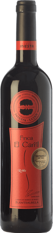 7,95 € | Red wine Iniesta Finca el Carril Joven D.O. Manchuela Castilla la Mancha Spain Tempranillo, Petit Verdot Bottle 75 cl