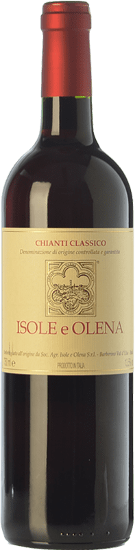 38,95 € | Red wine Isole e Olena D.O.C.G. Chianti Classico Tuscany Italy Syrah, Sangiovese, Canaiolo Bottle 75 cl