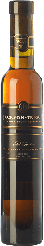 Kostenloser Versand | Süßer Wein Jackson-Triggs Icewine I.G. Niagara Península Halbinsel Niagara Kanada Vidal Halbe Flasche 37 cl