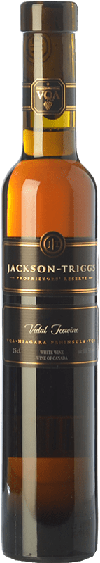 Envío gratis | Vino de Hielo Jackson-Triggs I.G. Niagara Península Niagara Península Canadá Vidal Media Botella 37 cl
