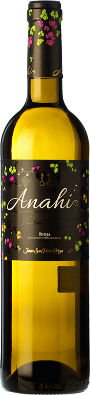 6,95 € Бесплатная доставка | Белое вино Javier San Pedro Anahí D.O.Ca. Rioja