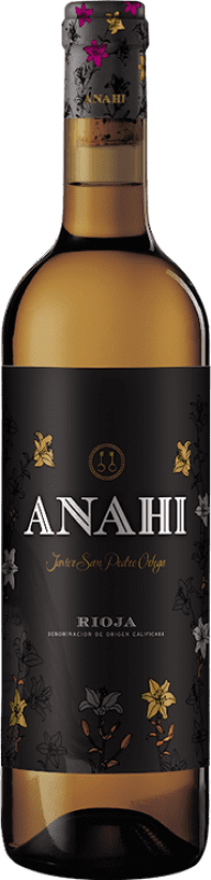 6,95 € Envío gratis | Vino blanco Javier San Pedro Anahí D.O.Ca. Rioja