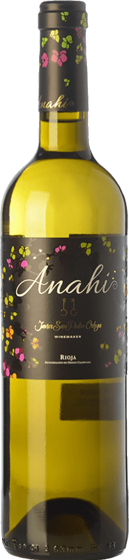 7,95 € Бесплатная доставка | Белое вино Javier San Pedro Anahí D.O.Ca. Rioja бутылка Магнум 1,5 L