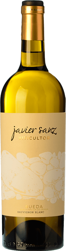 Бесплатная доставка | Белое вино Javier Sanz D.O. Rueda Кастилия-Леон Испания Sauvignon White 75 cl