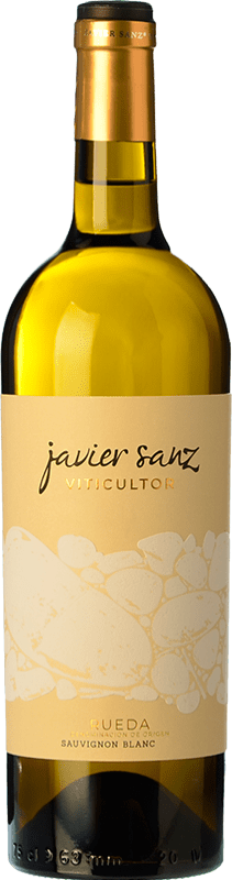 Free Shipping | White Wine Javier Sanz D.O. Rueda Castilla y León Spain Sauvignon 75 cl