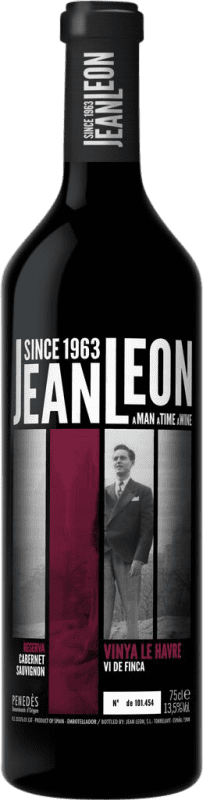 Free Shipping | Red wine Jean Leon Vinya Le Havre Reserve D.O. Penedès Catalonia Spain Cabernet Sauvignon, Cabernet Franc 75 cl