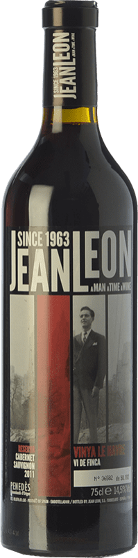 22,95 € Free Shipping | Red wine Jean Leon Vinya Le Havre Reserva D.O. Penedès Catalonia Spain Cabernet Sauvignon, Cabernet Franc Bottle 75 cl