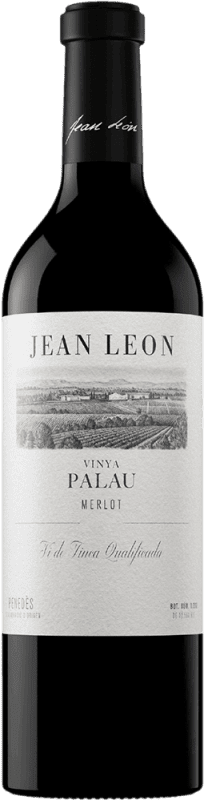 Spedizione Gratuita | Vino rosso Jean Leon Vinya Palau Crianza D.O. Penedès Catalogna Spagna Merlot 75 cl