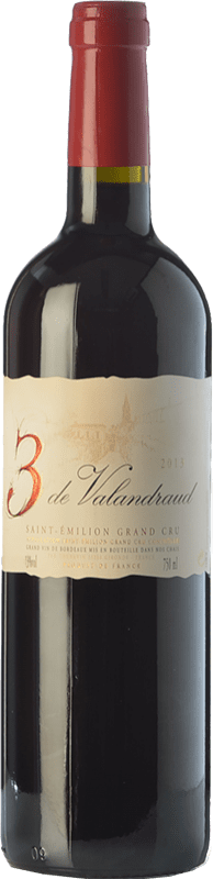 Kostenloser Versand | Rotwein Jean-Luc Thunevin 3 de Valandraud Alterung A.O.C. Saint-Émilion Bordeaux Frankreich Merlot, Cabernet Sauvignon, Cabernet Franc, Malbec 75 cl