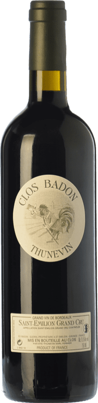 44,95 € 免费送货 | 红酒 Jean-Luc Thunevin Clos Badon 岁 A.O.C. Saint-Émilion Grand Cru