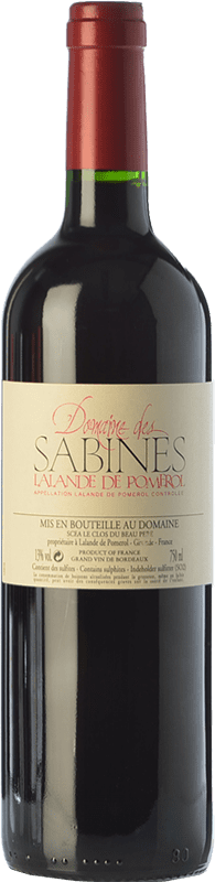 21,95 € Kostenloser Versand | Rotwein Jean-Luc Thunevin Domaine des Sabines Crianza — Kurze Fassreifung A.O.C. Lalande de Pomerol
