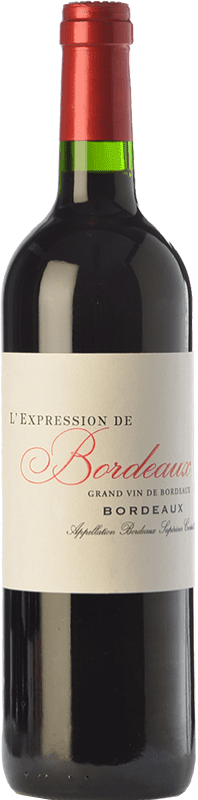 10,95 € | Red wine Jean-Pierre Moueix L'Expression Crianza A.O.C. Bordeaux Bordeaux France Merlot, Cabernet Sauvignon Bottle 75 cl