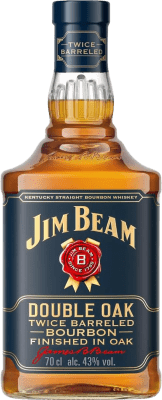 ウイスキー バーボン Jim Beam Double Oak